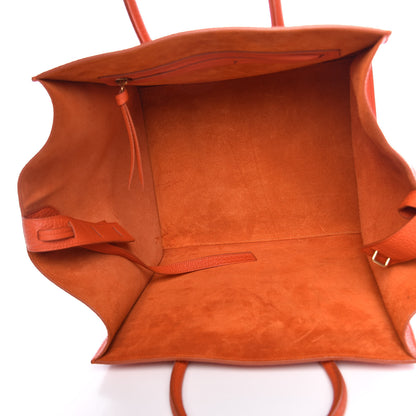 Celine Bullhide Calfskin Medium Phantom Luggage Burnt Orange 5 of 12