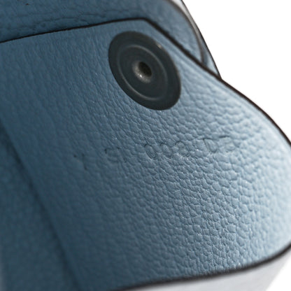 Hermes Chevre Mysore Calvi Card Case Bleu Brume 7 of 8