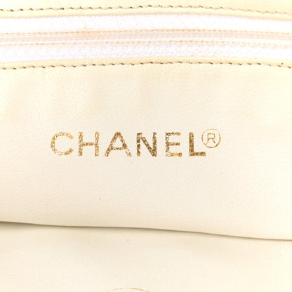 Chanel Caviar CC Shoulder Bag White 6 of 11