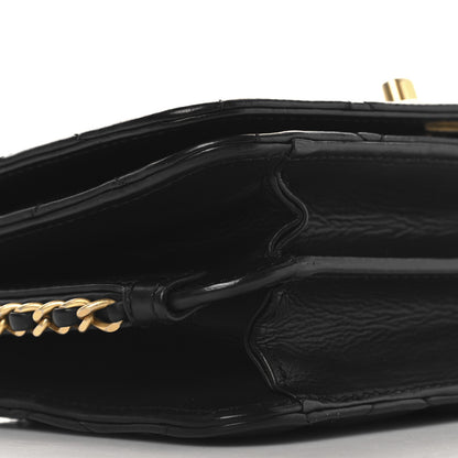 Chanel Lambskin Quilted CC Chain Flap Black 10 of 11