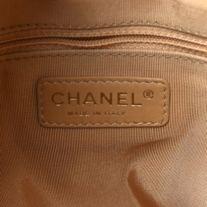 Chanel Calfskin Embroidered Ca D'Oro Tote Gold 6 of 9