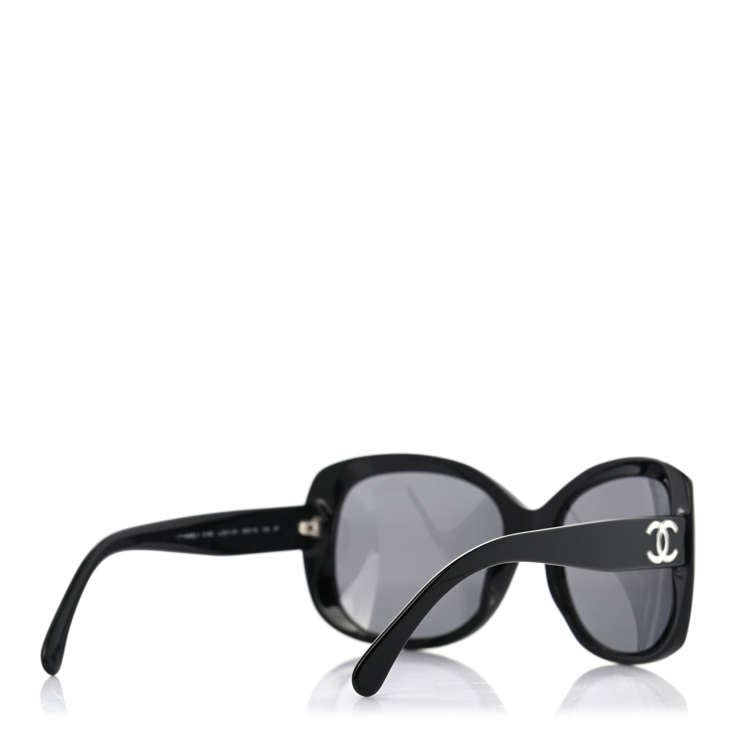 Chanel Acetate CC Sunglasses 5183 Black 4 of 7