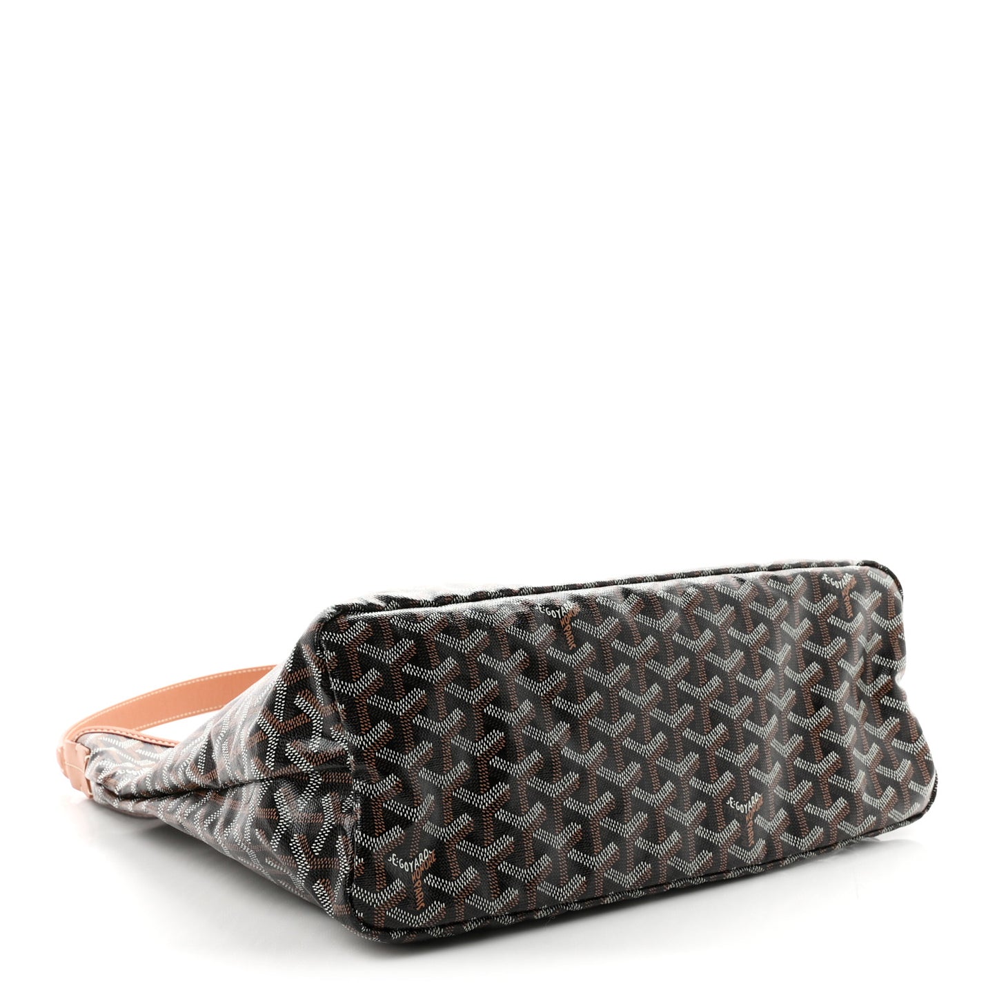Goyardine Boheme Hobo Black Gold