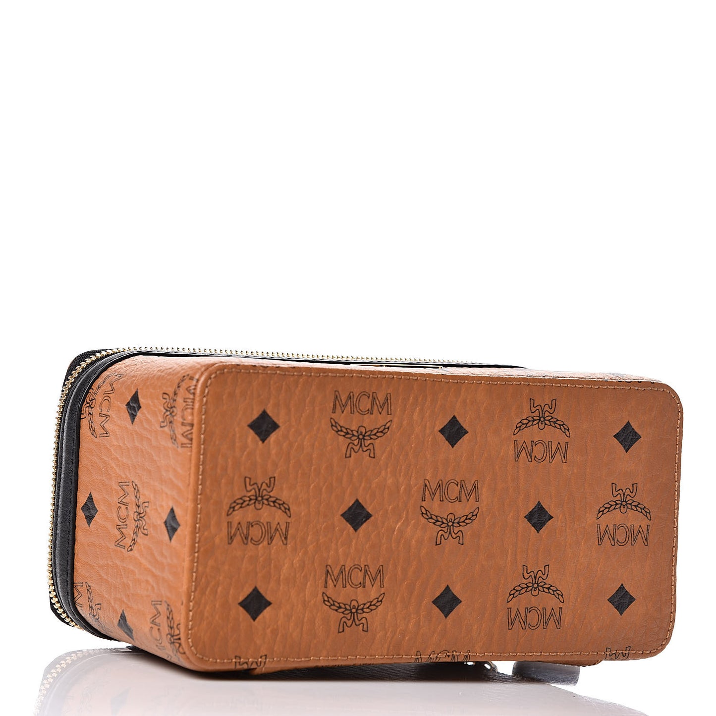 Visetos Vanity Case Cognac Black