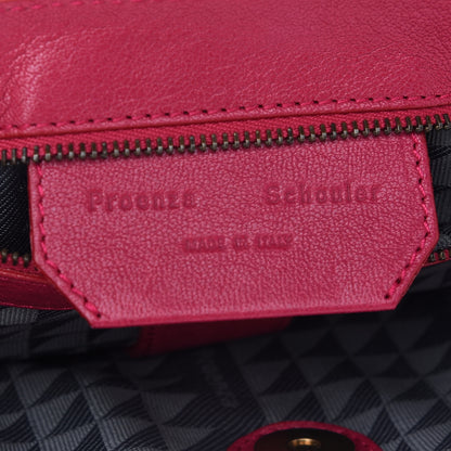 Proenza Schouler Lambskin Medium PS1 Satchel Raspberry 5 of 8