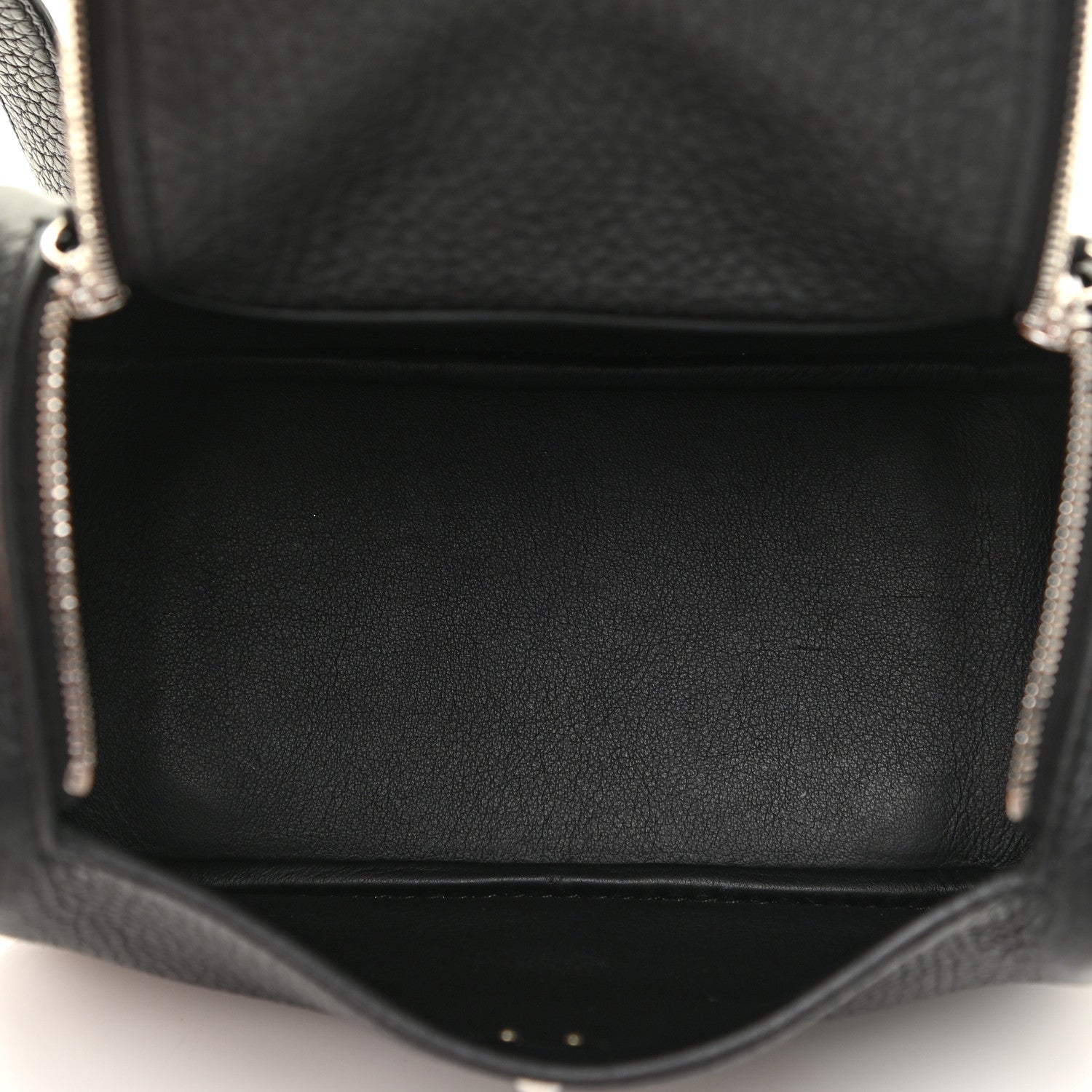 Hermes Taurillon Clemence Mini Lindy 20 Black 5 of 11