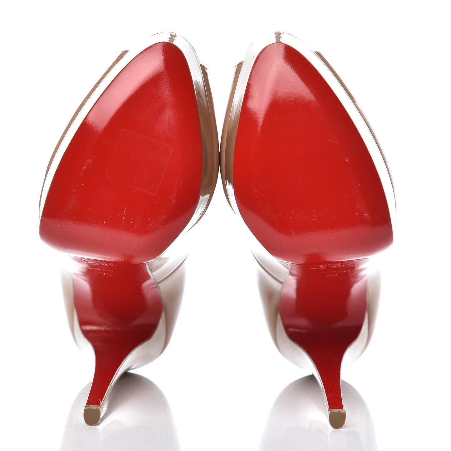 Patent Lady Peep 150 Pumps 39 Nude
