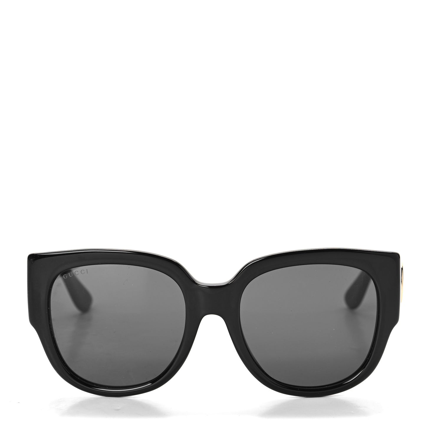 Acetate Square Frame Sunglasses GG0142SA Black