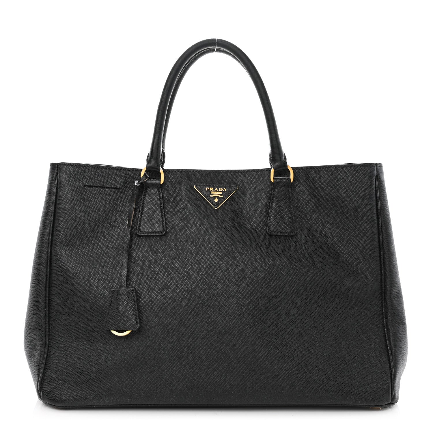 Prada Saffiano Lux Large Tote Black 1 of 13