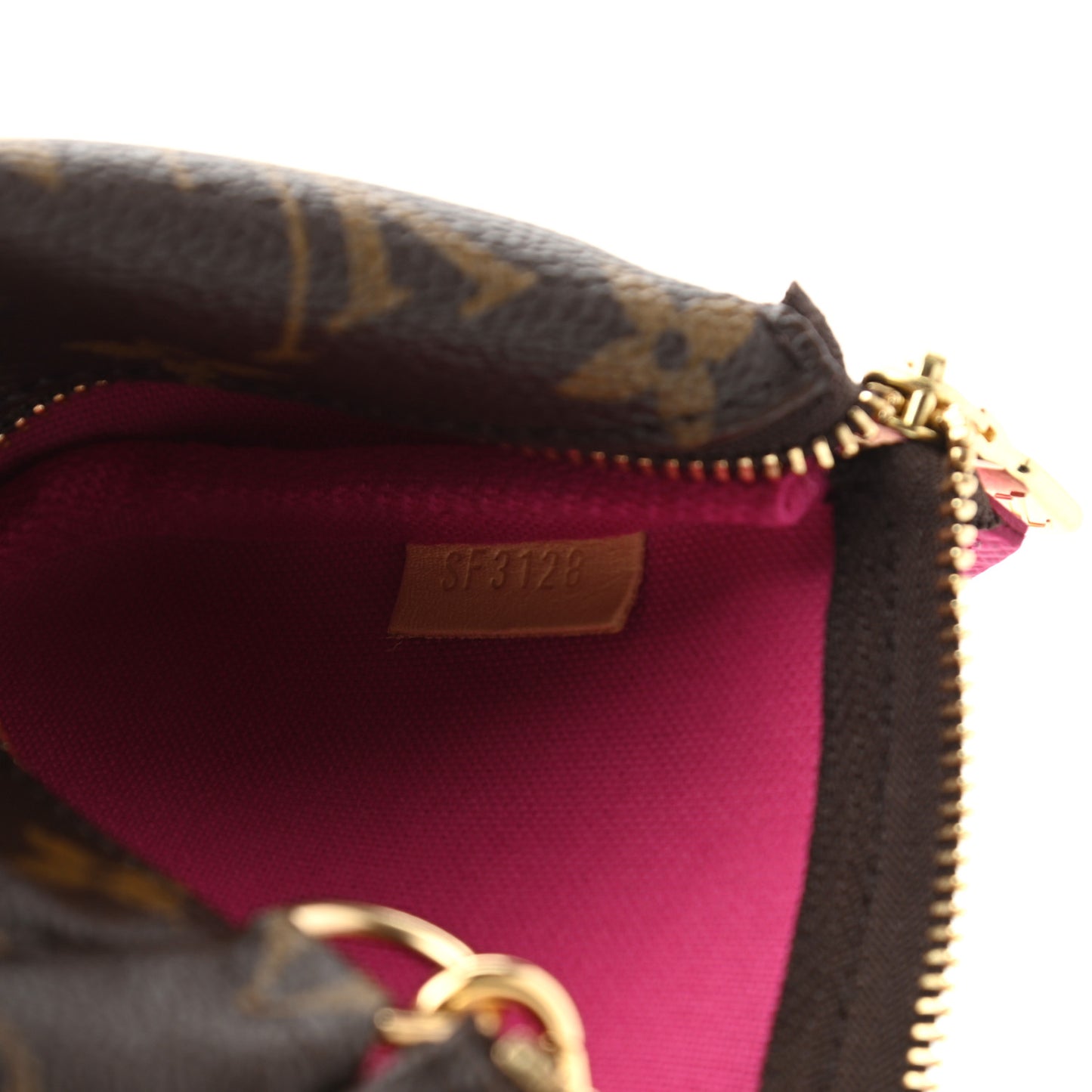 Monogram 2018 Christmas Animation Mini Bears Pochette Accessories