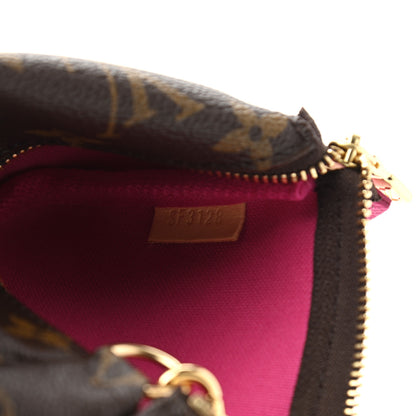 Louis Vuitton Monogram 2018 Christmas Animation Mini Bears Pochette Accessories 6 of 7