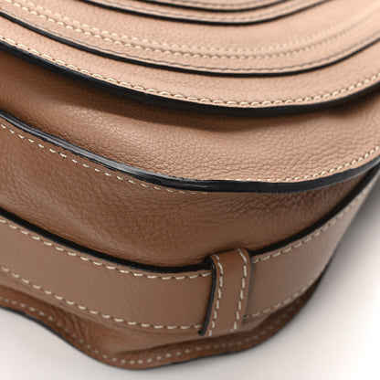 Chloe Calfskin Medium Marcie Round Crossbody Bag Nut 11 of 12