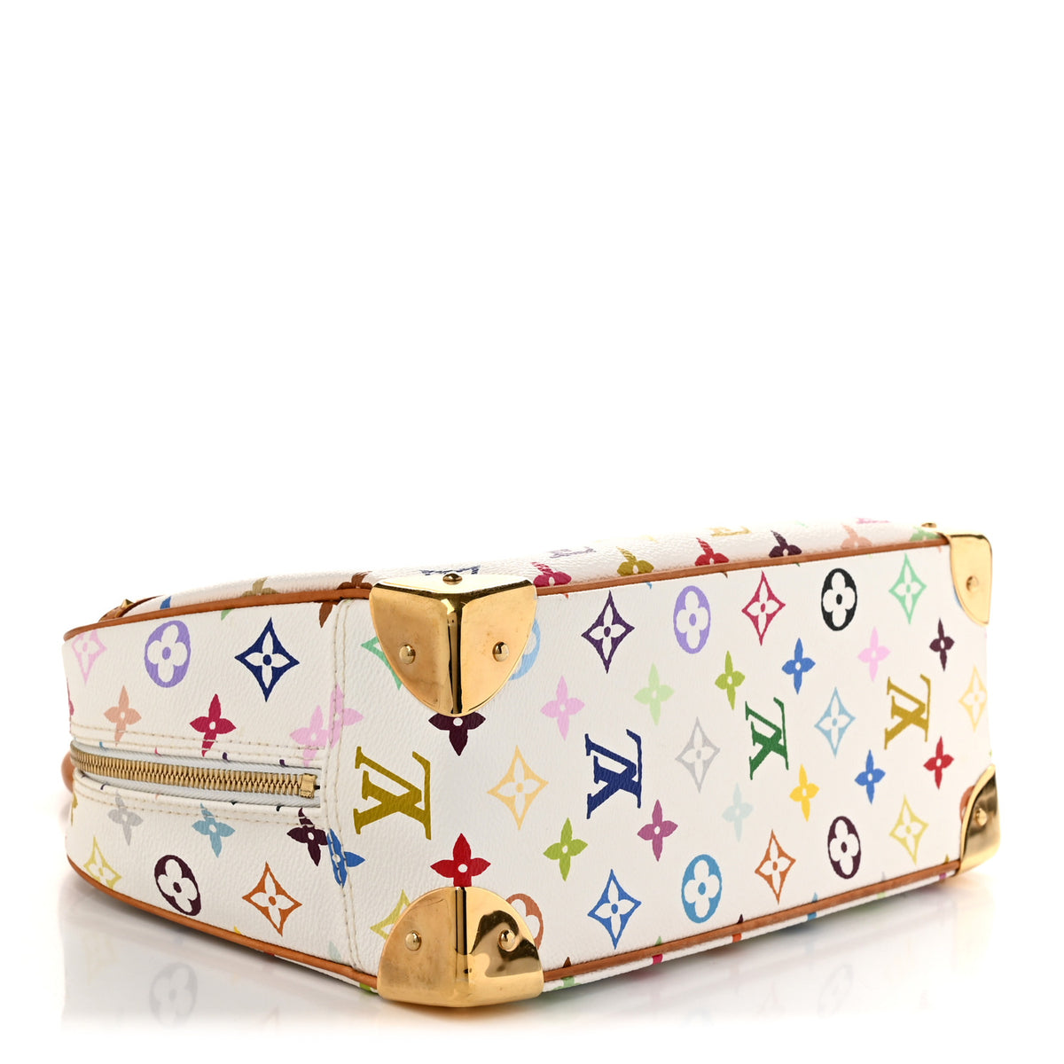 Louis Vuitton Monogram Multicolor Trouville White 4 of 9