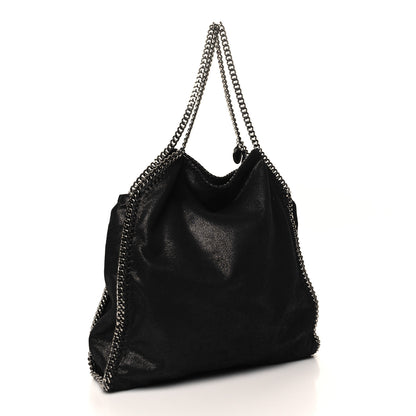 Stella McCartney Shaggy Deer Small Falabella Tote Black 4 of 10