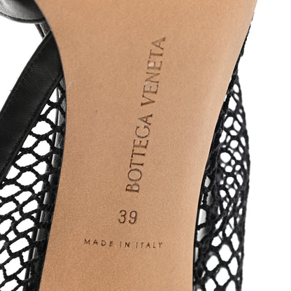 Bottega Veneta Mesh Nappa Chunky Chain Sandals 39 Black 6 of 8
