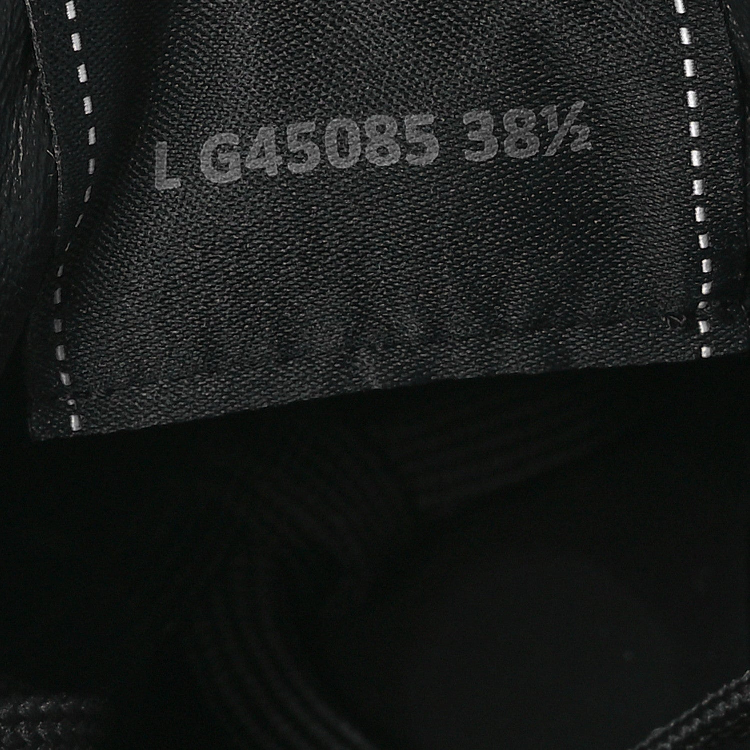 Chanel Calfskin Womens CC Logo Sneakers 38.5 Black 7 of 10