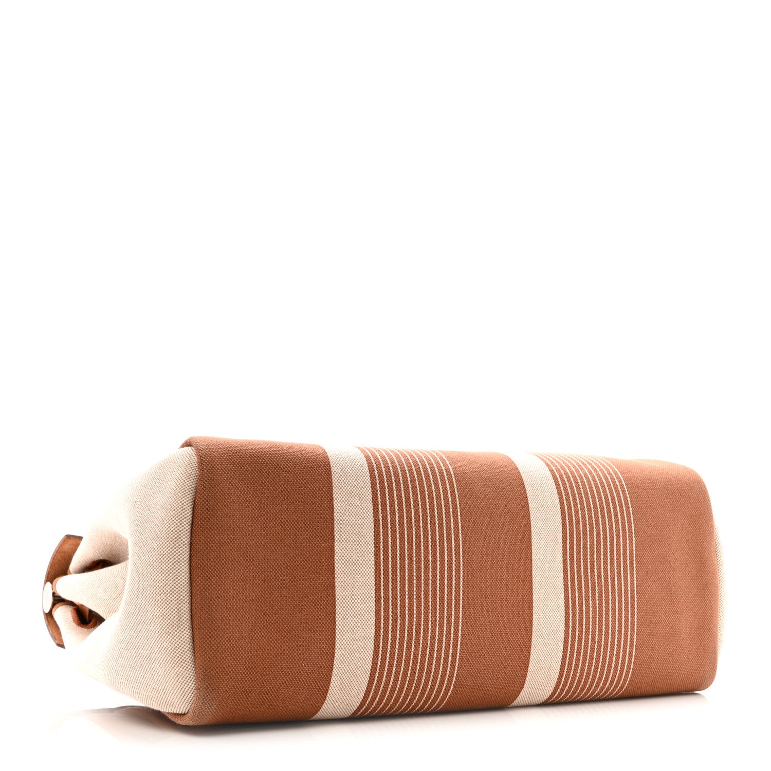 Hermes Vache Hunter Toile H Vibration Herbag Zip 39 MM Fauve Ecru Beige 5 of 14