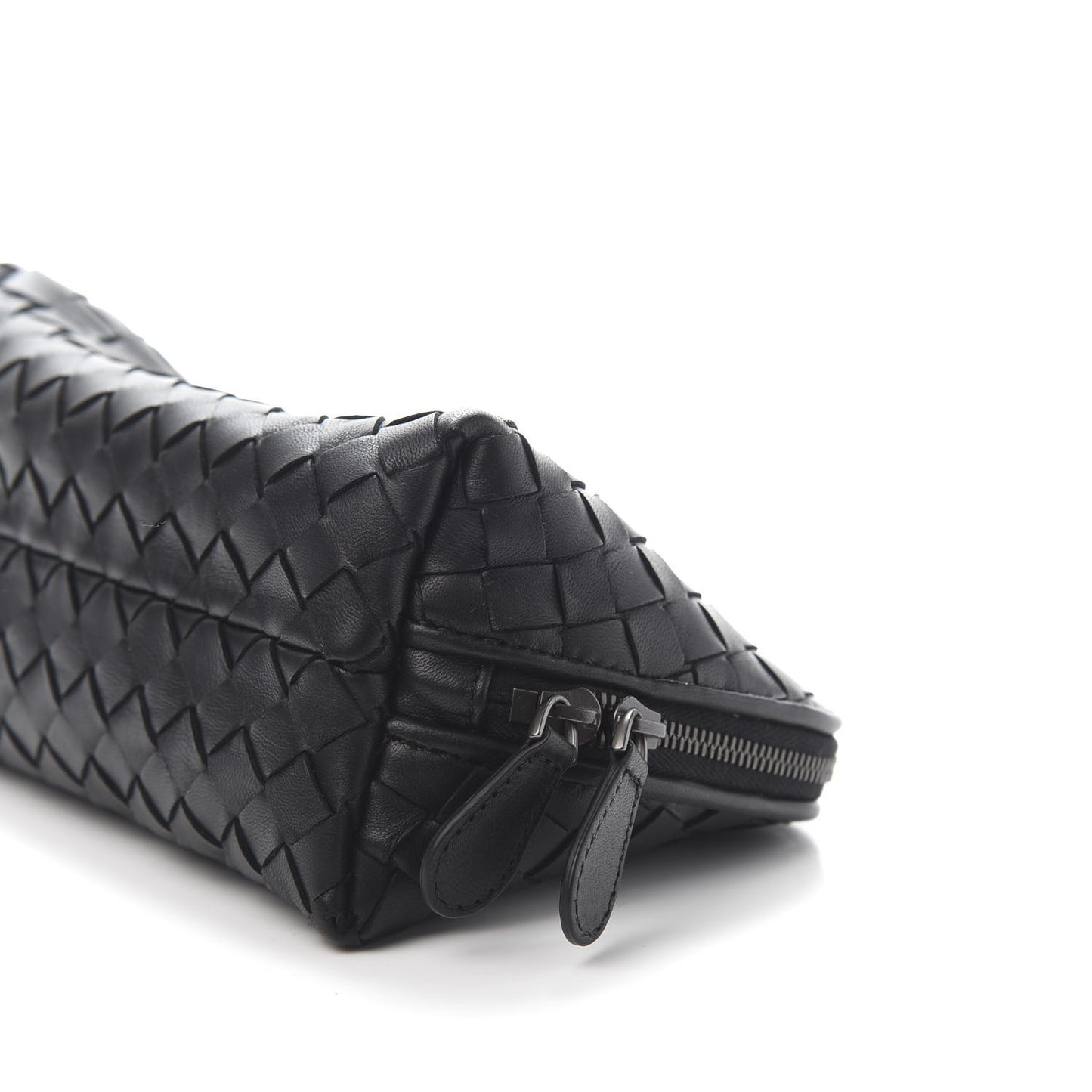Nappa Intrecciato Cosmetic Case Black