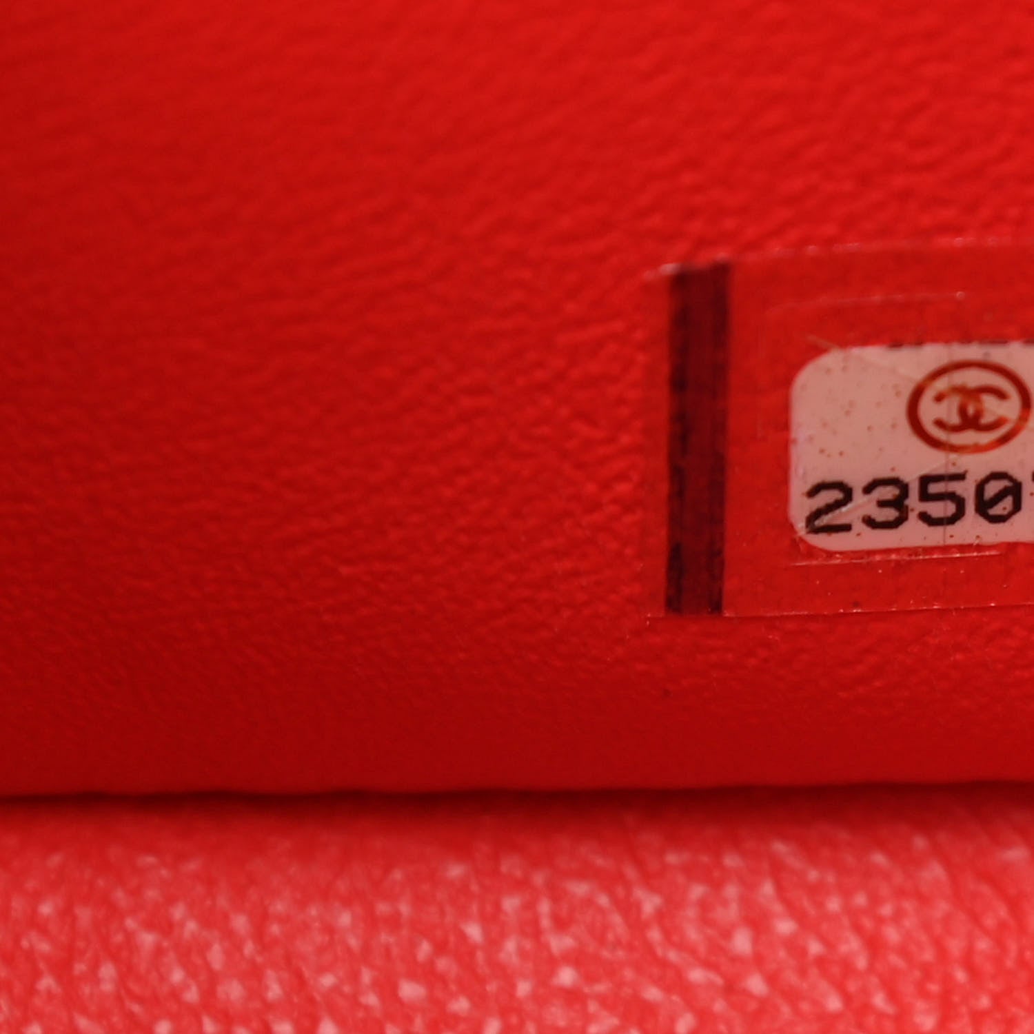Chanel Lambskin Quilted Mini Square Flap Red 6 of 10