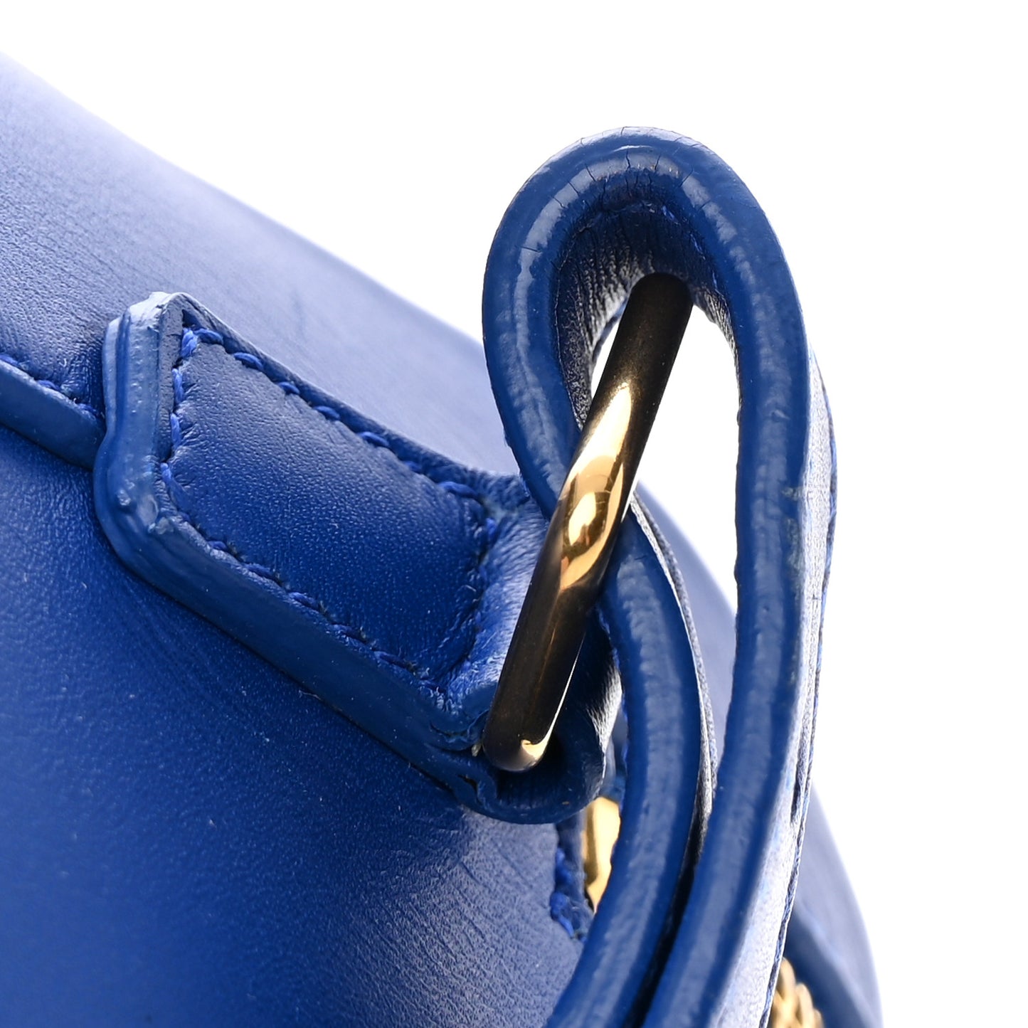 Calfskin Toy Classic Duffle Blue