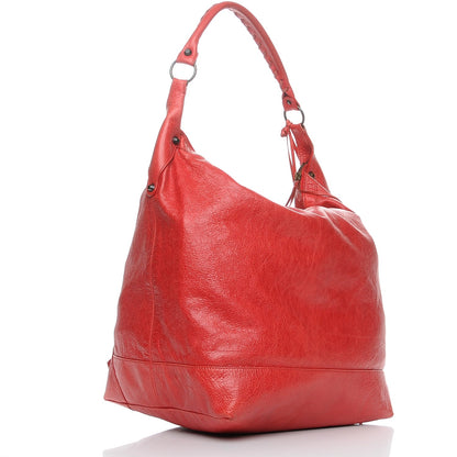 Balenciaga Agneau Classic Hardware Day Hobo Coquelicot 4 of 11