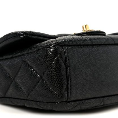 Chanel Grained Lambskin Quilted Mini Flap Black 9 of 10