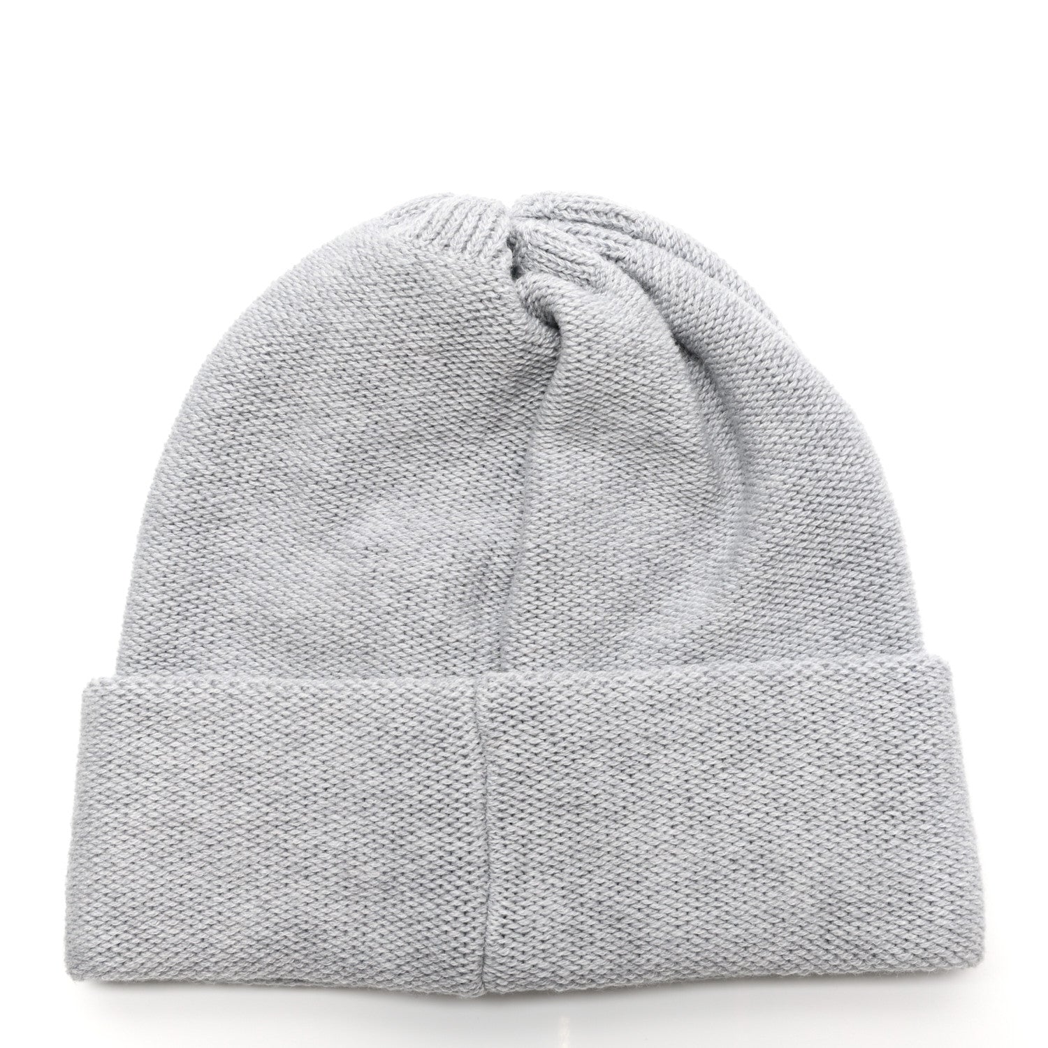 Chanel Cashmere CC Beanie Hat Grey 3 of 5