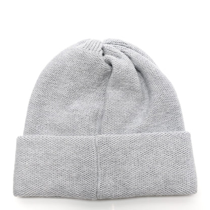 Chanel Cashmere CC Beanie Hat Grey 3 of 5