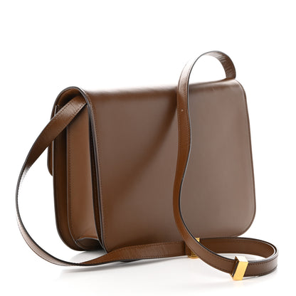 Celine Box Calfskin Medium Classic Box Flap Bag Camel 2 of 18