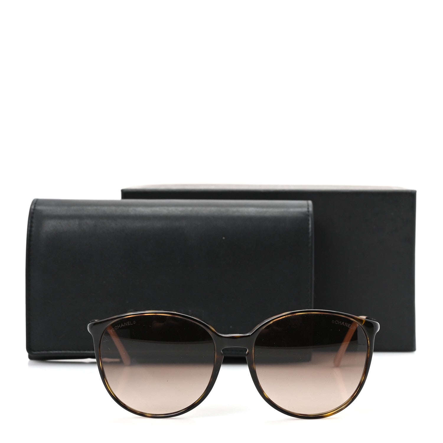 Chanel Acetate Round Sunglasses 5278 Tortoise 1978170 – FASHIONPHILE