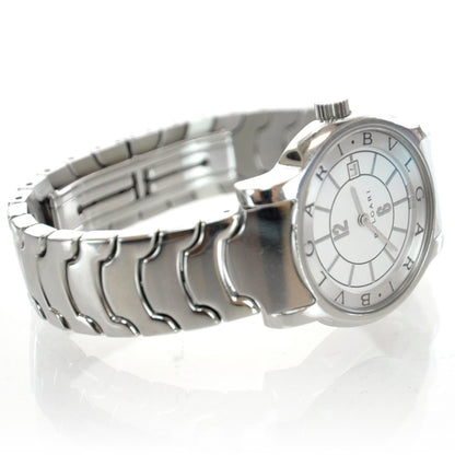Bulgari Stainless Steel 29mm Solotempo Quartz Watch 2 of 6