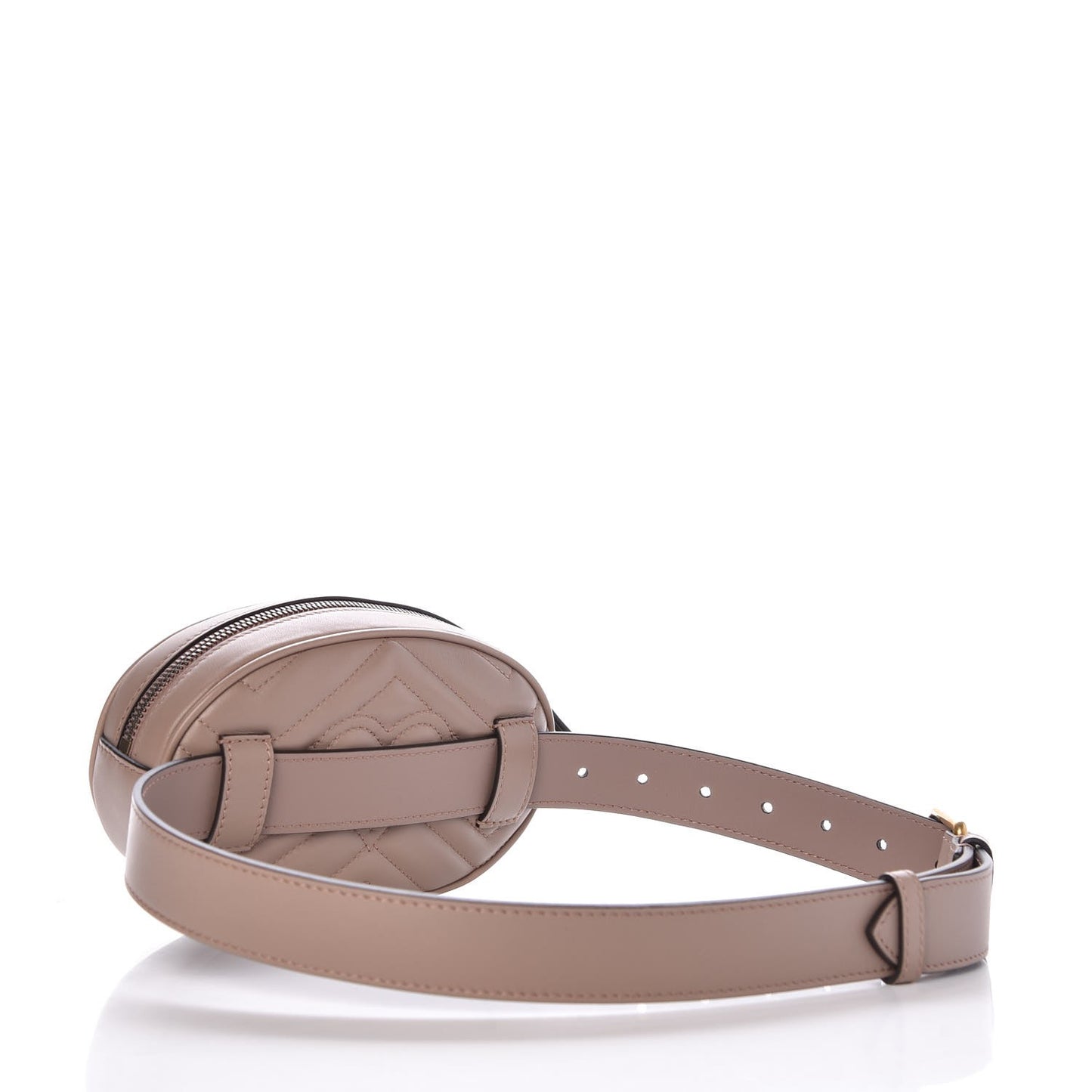 Calfskin Matelasse GG Marmont Belt Bag 75 30 Porcelain Rose