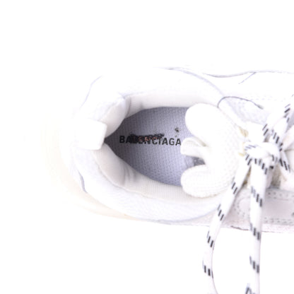 Balenciaga Fabric Mesh Clear Sole Womens Triple S Sneakers 39 White 8 of 9