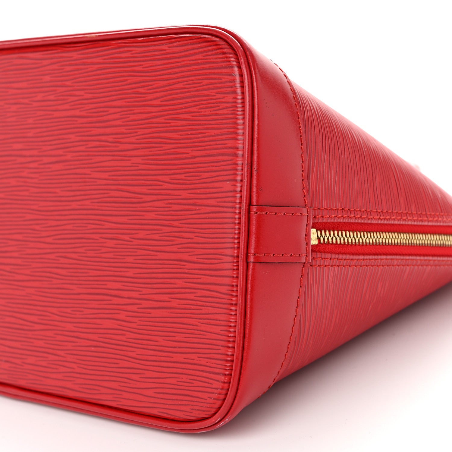 Louis Vuitton Epi Alma PM Castillan Red 9 of 10