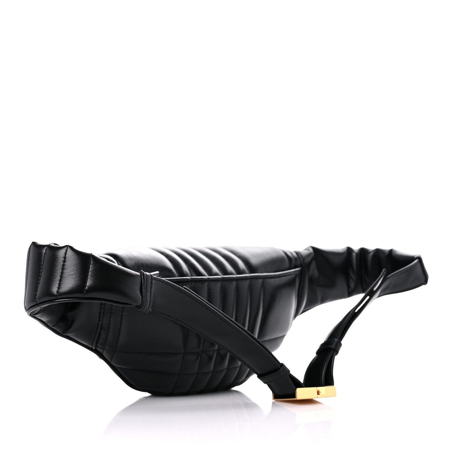 Burberry Lambskin Quilted Small Lola Bum Bag Black 2 of 8