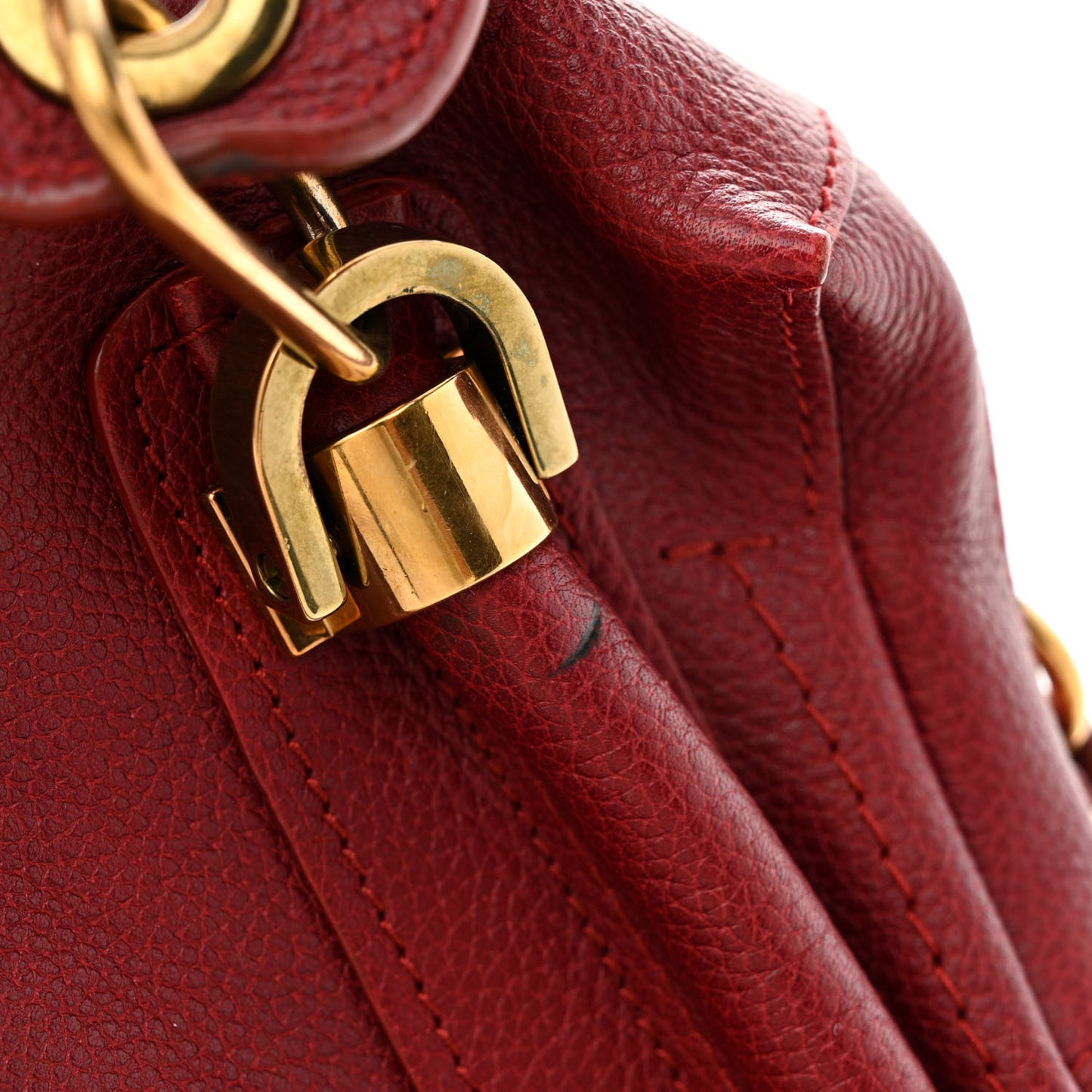 Calfskin Medium PARATY Berry Cupcake