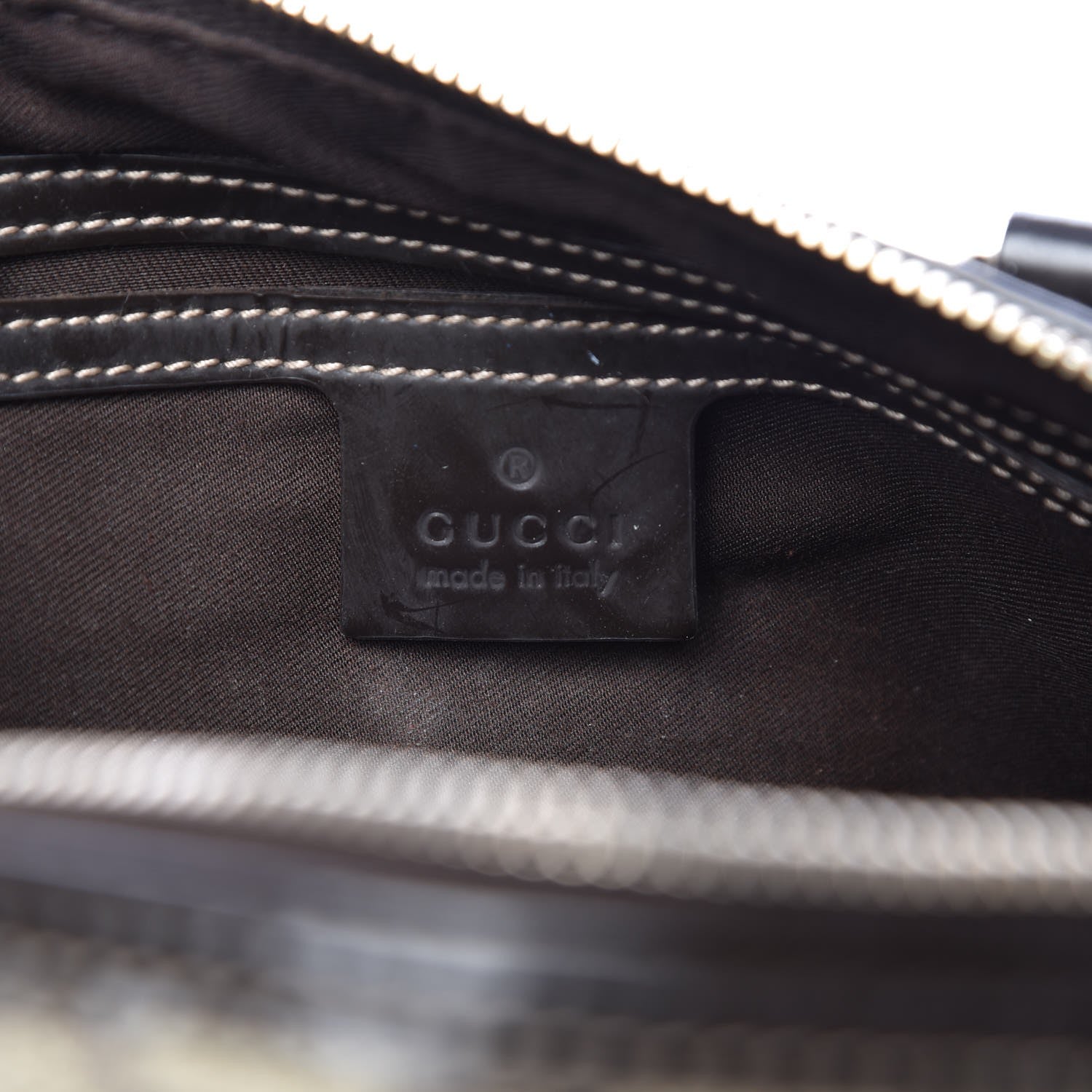 Gucci Monogram Guccissima Hearts Studded Medium Joy Boston Dark Brown 6 of 8