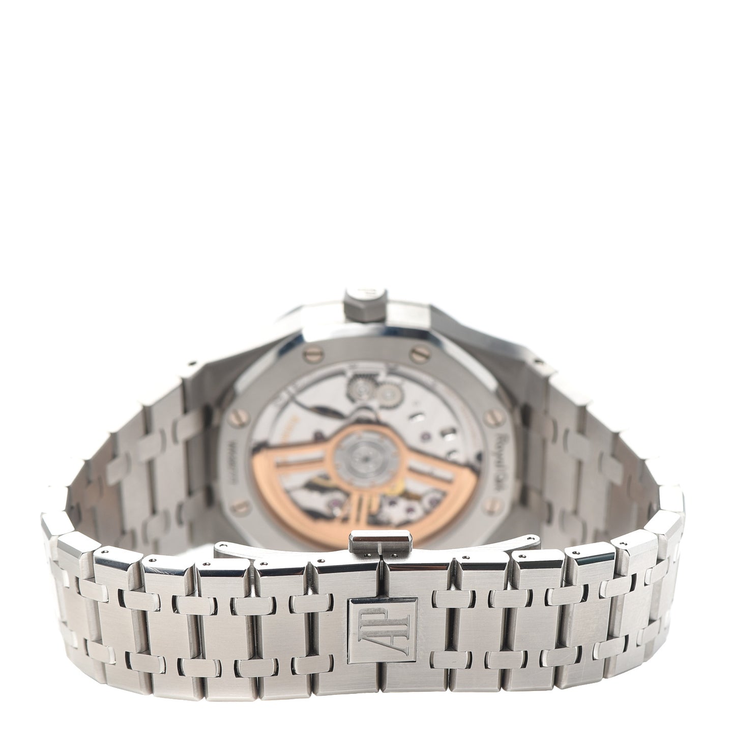 Stainless Steel 41mm Royal Oak Automatic Watch Blue 15500ST.OO.1220ST.01