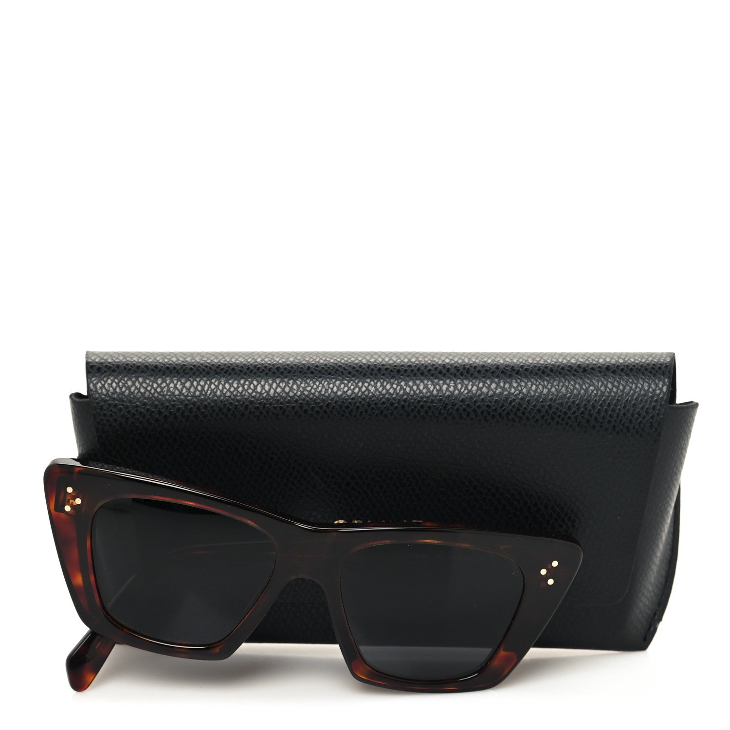 Celine Acetate Cat Eye Sunglasses CL40187I Dark Havana 7 of 7