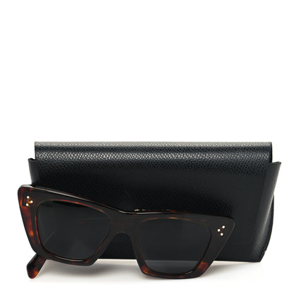 Celine Acetate Cat Eye Sunglasses CL40187I Dark Havana 7 of 7