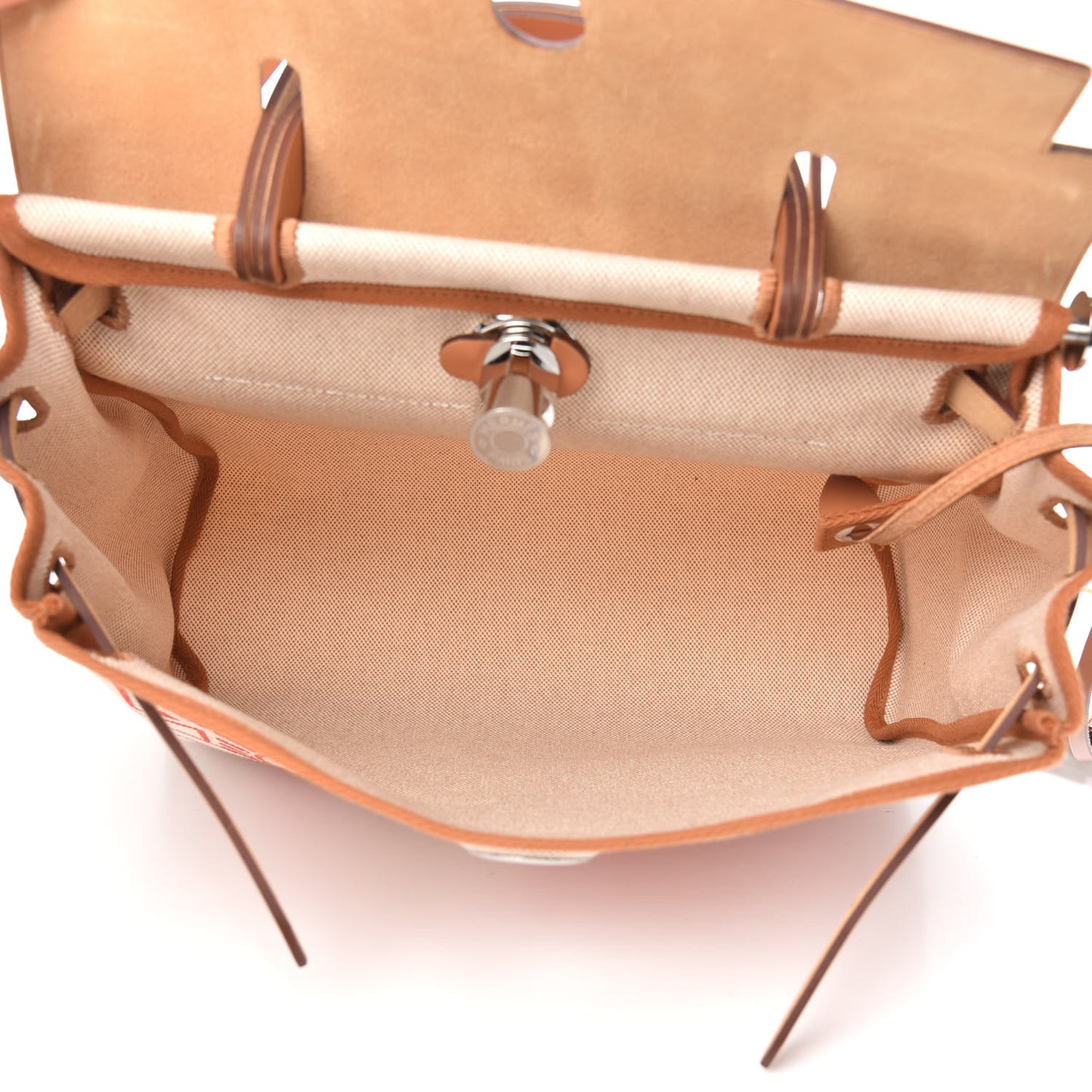 Vache Hunter Toile Pegase Pop Herbag Zip Retourne 31 PM Capucine Ecru