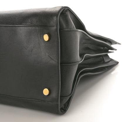 Saint Laurent Calfskin Large Sac de Jour Carryall Black 10 of 16