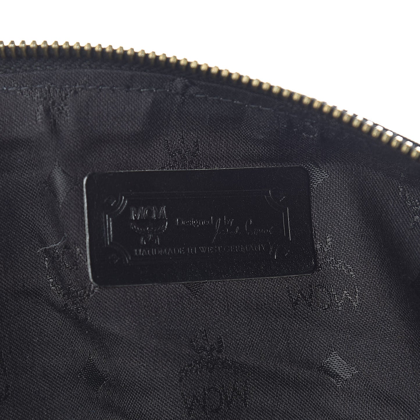 Monogram Coated Canvas Weekender Black