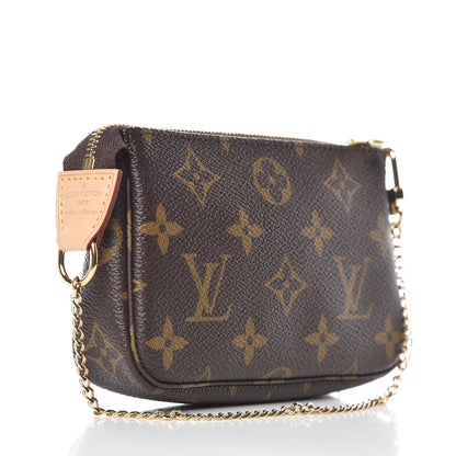 Louis Vuitton Monogram Mini Pochette Accessories 3 of 9