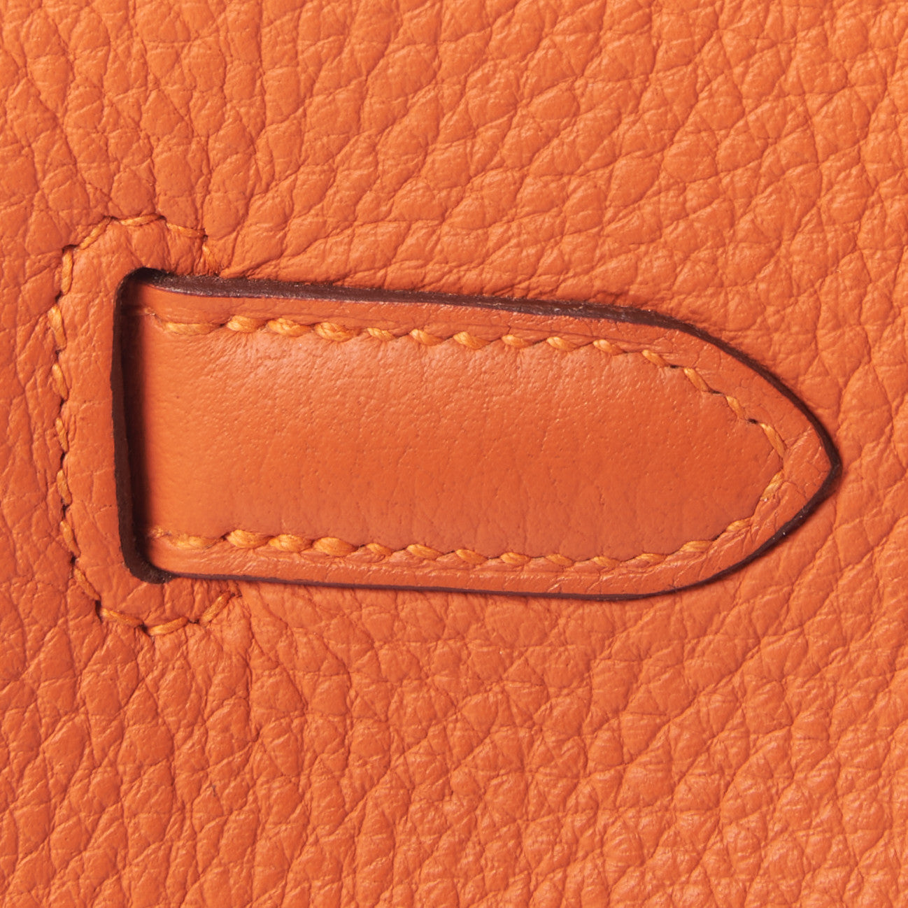 Hermes Togo Birkin 35 Orange 13 of 31