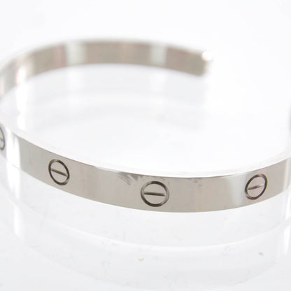 Cartier 18k White Gold Love Bracelet Size 20 2 of 4