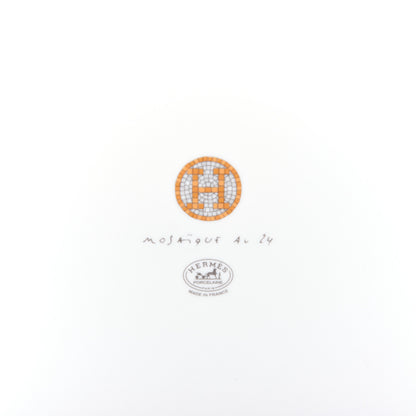 Hermes Porcelain Mosaique au 24 Square Plate 4 of 6