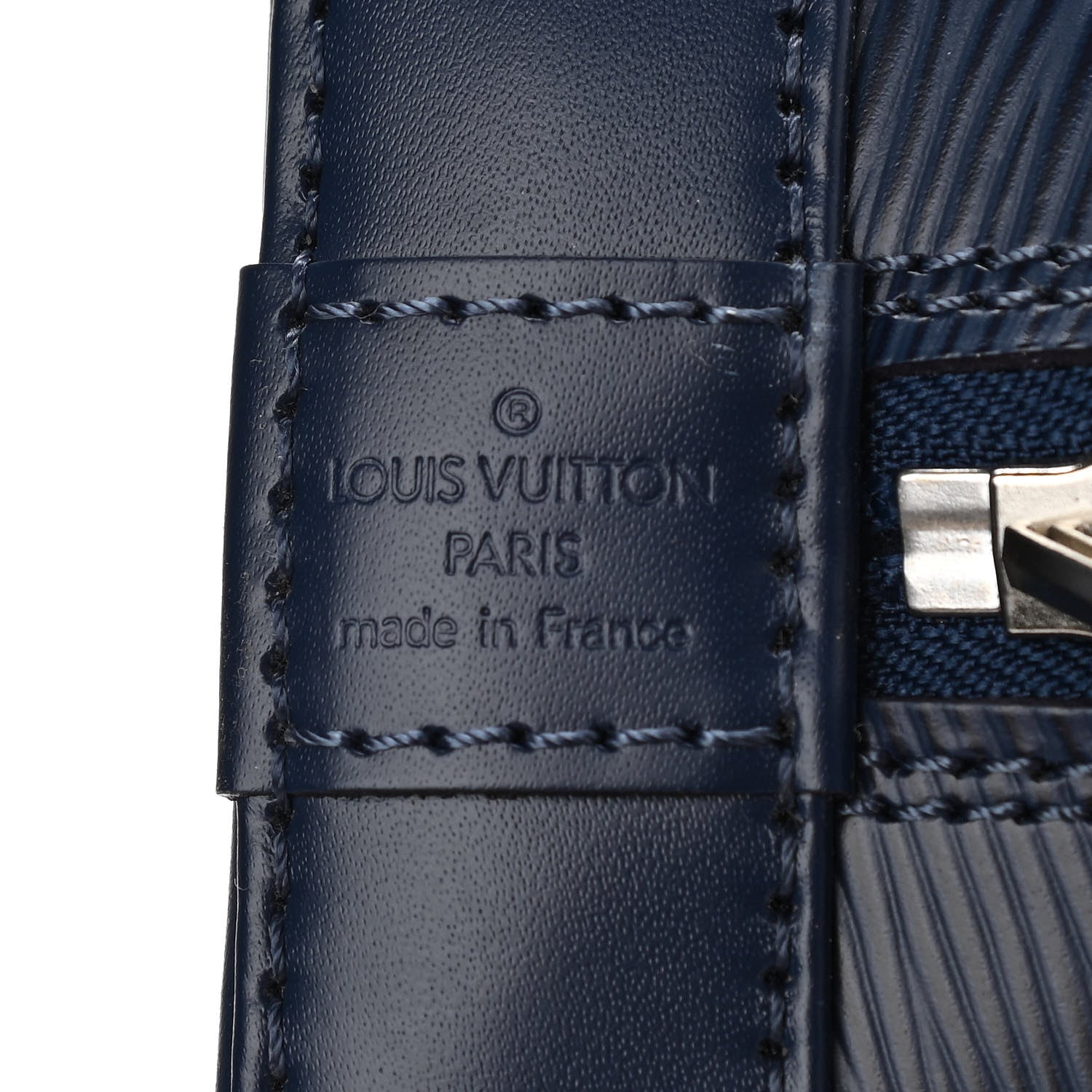 Louis Vuitton Epi Alma BB Indigo 6 of 11