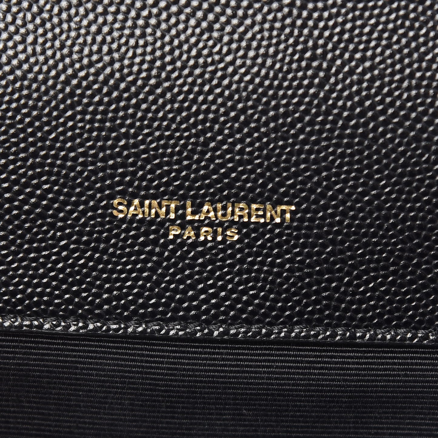 Grain De Poudre Textured Mixed Matelasse Triquilt Medium Monogram Satchel Black