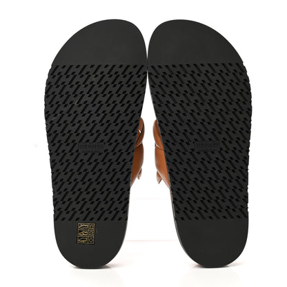 Hermes Nappa Extra Sandals 40 Naturel 5 of 9